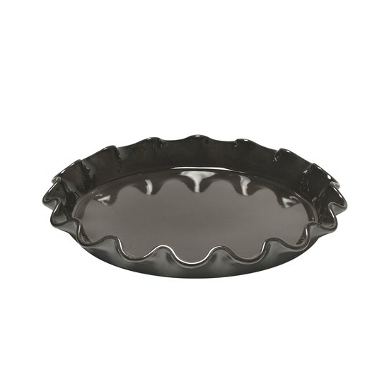 Tava Tarte Cm Charcoal Emile Henry Kitchenshop