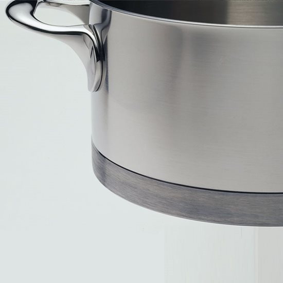 Cratita inox, cu capac, 20cm/3L "Atlantis" - Demeyere