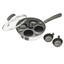 Tigaie oua posate cu capac, 21 cm - Kitchen Craft