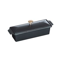 Vas Terrine, fonta, 30x11 cm, Black - Staub