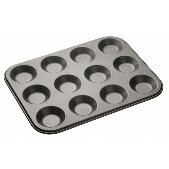 Tava pentru mini-tarte, otel, 32 x 24 cm, "Master Class" - Kitchen Craft