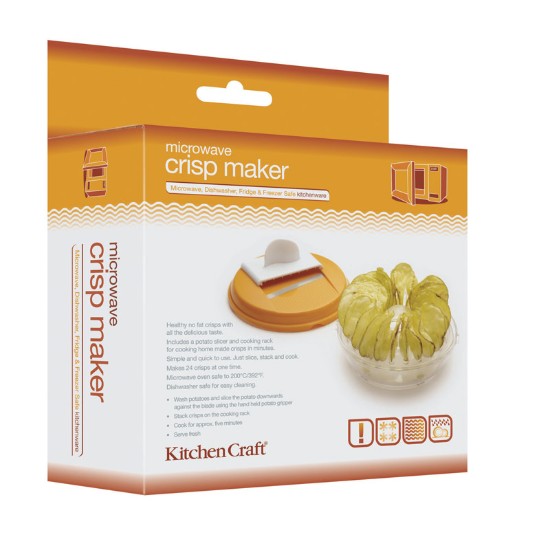 Set preparare chipsuri microunde - Kitchen Craft