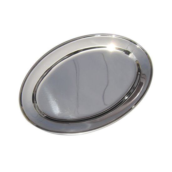 Platou oval 50 x 35 cm - Steel Function