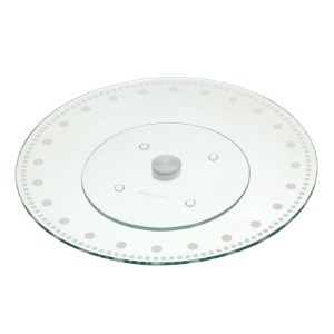 Platou rotativ, sticla, 30 cm - Kitchen Craft