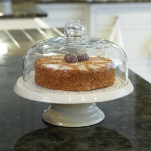 Platou servire cu capac din sticla, 29 x 25 cm - Kitchen Craft