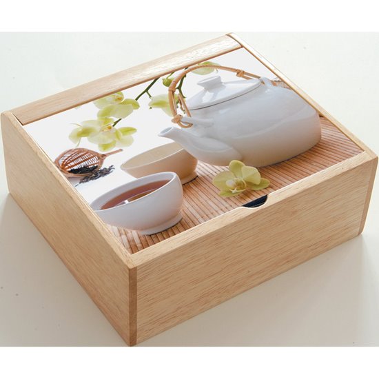 Cutie lemn pentru ceai la plic - Nuova R2S