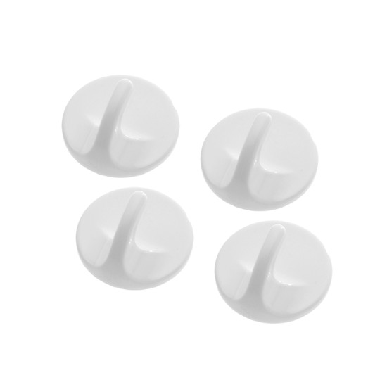 Set 4 carlige plastic - Westmark