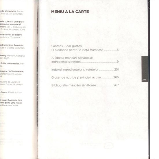 Alfabetul mancarii sanatoase si gustoase A-Z - Editura Trei