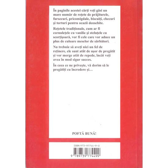 Prajituri pentru sarbatori in familie - Editura Aquila