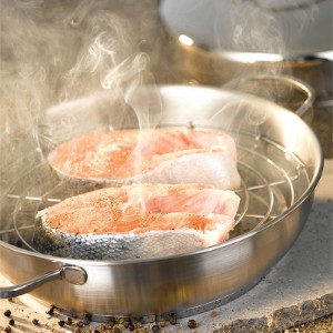 Afumatoare inox, 28 cm, "Specialties" - Demeyere