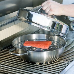 Afumatoare inox, 28 cm, "Specialties" - Demeyere