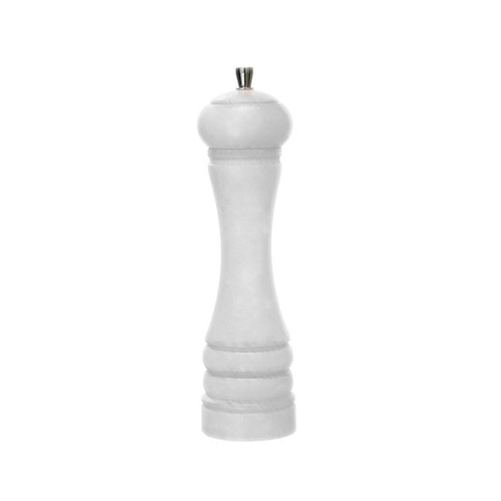 Rasnita piper 21 cm, lemn, culoare alba - Marlux