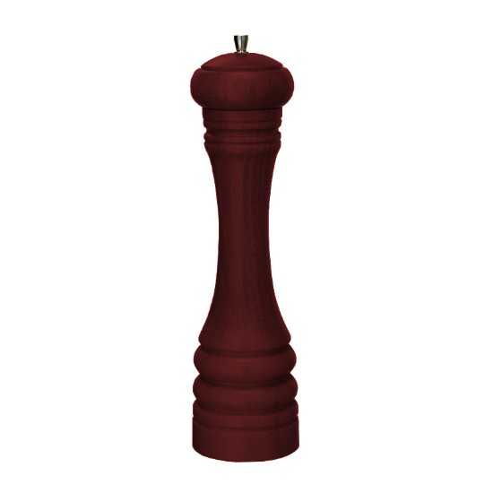 Rasnita piper, lemn culoare bordeaux, 30 cm - Marlux