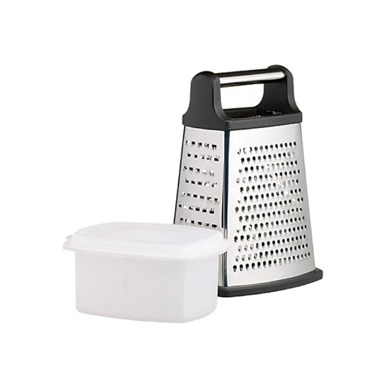 Razatoare multifunctionala, cu recipient, inox, “MasterClass” - Kitchen Craft