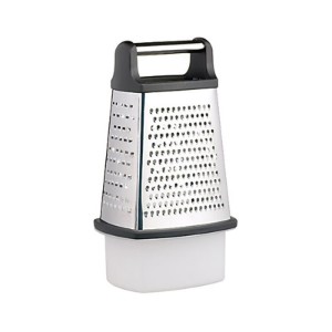 Razatoare multifunctionala, cu recipient, inox, “MasterClass” - Kitchen Craft