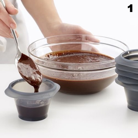 Set 6 forme pentru prajituri - Lekue