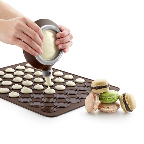 Set preparare prajituri Macaron  - Lekue