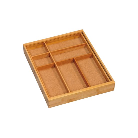 Tava extensibila pentru tacamuri, 35-58 cm, bambus - Kesper