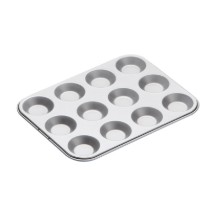 Tava pentru 12 briose, otel, 31,5 x 24 cm - Kitchen Craft
