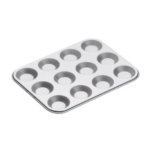 Tava pentru 12 briose, otel, 31,5 x 24 cm - Kitchen Craft