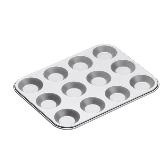 Tava pentru 12 briose, otel, 31,5 x 24 cm - Kitchen Craft