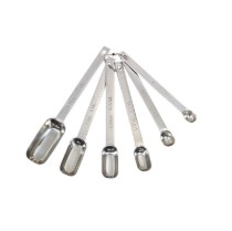 Set 6 linguri de masurare, inox - MasterClass