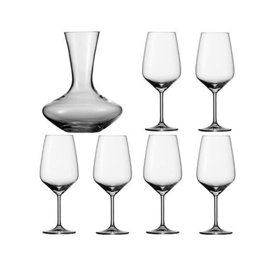 Set 6 pahare + decantor cadou, sticla cristalina, "Accessories" - Schott Zwiesel