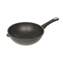 Tigaie wok, aluminiu, 28 cm - AMT Gastroguss