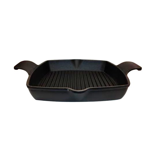 Tigaie grill, fonta, 26x26 cm - LAVA