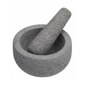 Mojar cu pistil, 12 cm, granit - Kitchen Craft