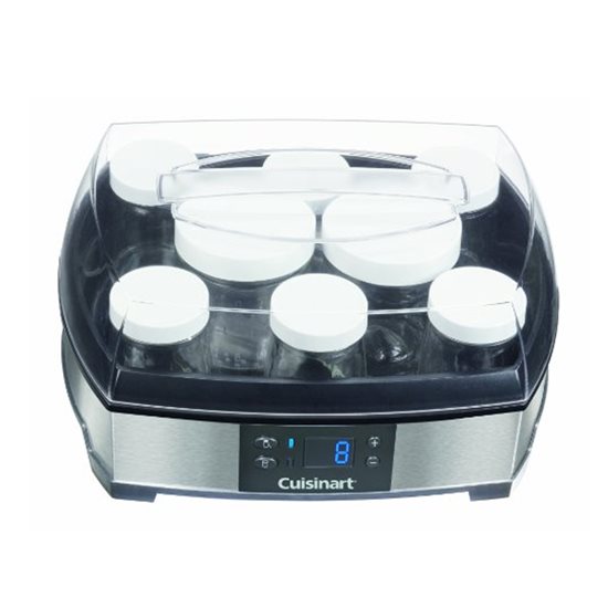 Aparat preparare iaurt si branza, 40W - Cuisinart