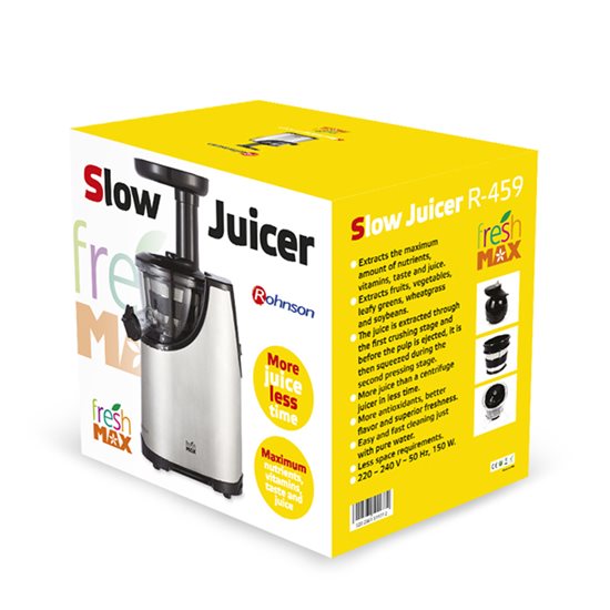 Storcator legume/fructe Slow Juicer - Rohnson
