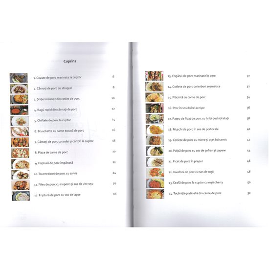 24 de retete cu carne de porc - Editura Sian Books