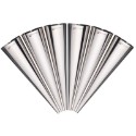 Set 6 forme pentru cornete, inox, “MasterClass” - Kitchen Craft