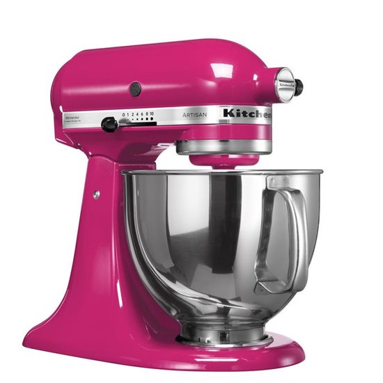 Mixer cu bol 4.8L, Artisan, Model 150, Cranberry - KitchenAid