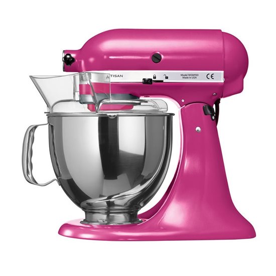 Mixer cu bol 4.8L, Artisan, Model 150, Cranberry - KitchenAid