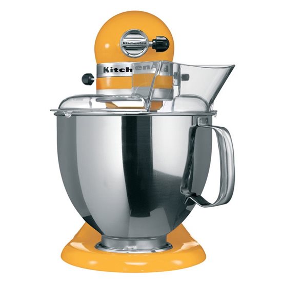 Mixer cu bol 4.8L, Artisan, Model 150, Yellow Pepper - KitchenAid