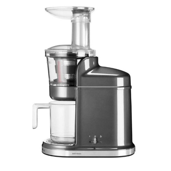 Storcator fructe/legume Slow Juicer Artisan, 250 W, Medallion Silver - KitchenAid