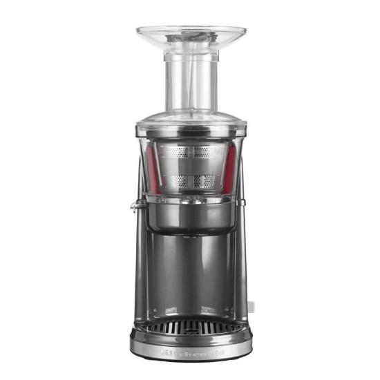 Storcator fructe/legume Slow Juicer Artisan, 250 W, Medallion Silver - KitchenAid