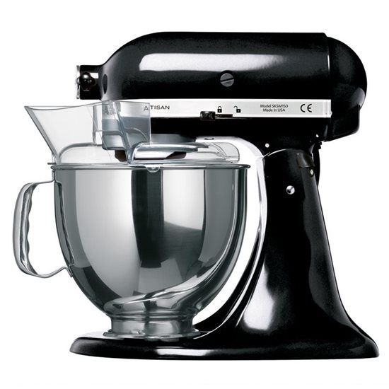 Mixer cu bol 4.8L, Artisan, Model 150, Onyx Black - KitchenAid