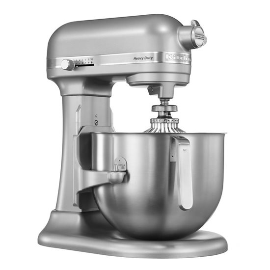 Mixer cu bol 6.9L, Professional Heavy Duty, Silver Metallic - KitchenAid