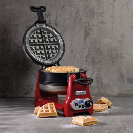 Aparat pentru gofre Artisan, Empire Red - KitchenAid