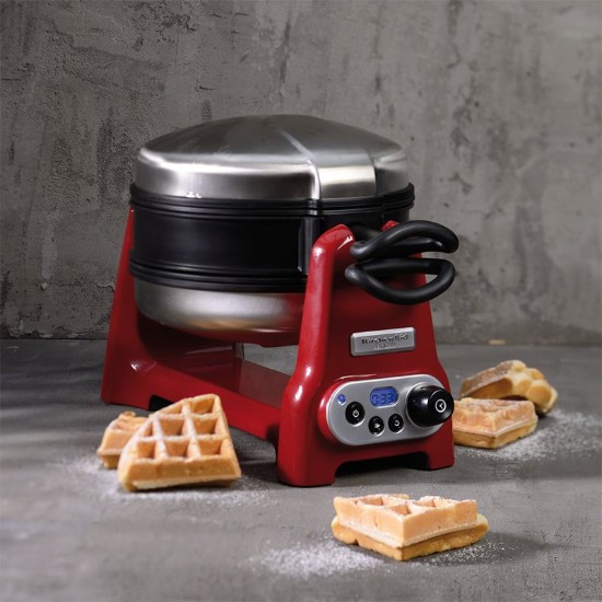 Aparat pentru gofre Artisan, Empire Red - KitchenAid