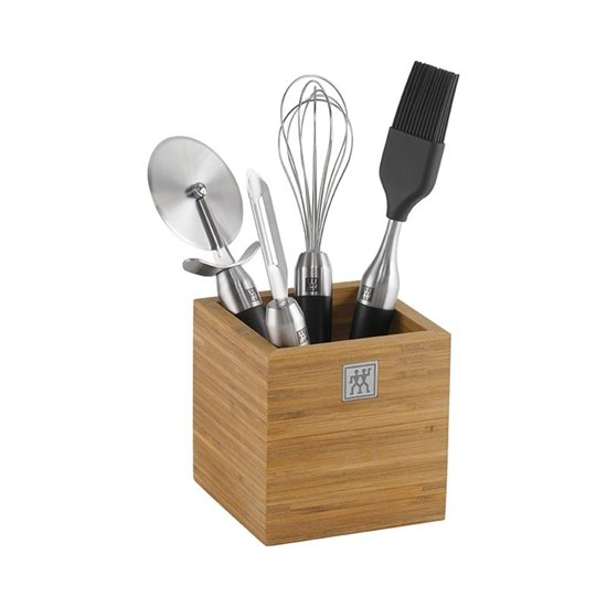 Set 4 ustensile cu suport TWIN Pure Black- Zwilling