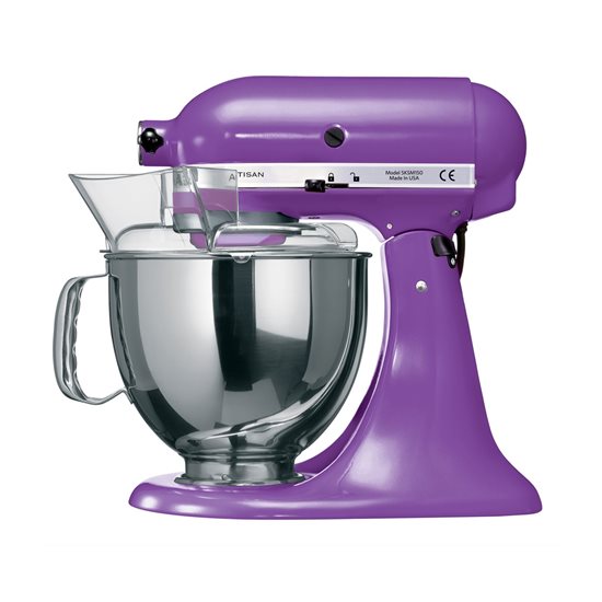 Mixer cu bol 4.8L, Artisan, Model 150, Grape - KitchenAid