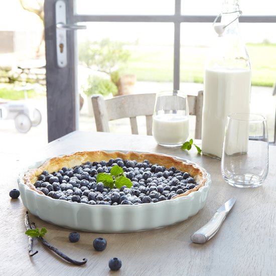 Tava tarte, ceramica, 29cm/1,98L,  Charcoal- Emile Henry