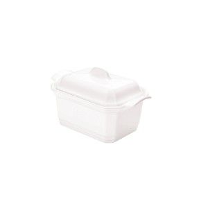 Vas Terrine, ceramica, 19 x 12cm/0,63L, Flour - Emile Henry