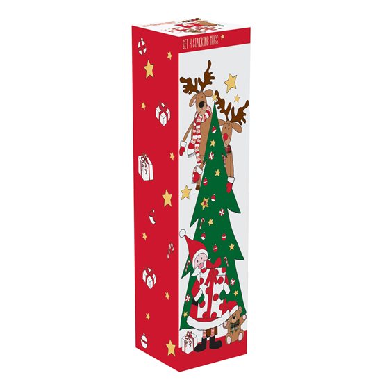 Set 4 cani 275 ml "Santa & Friends - Tree" - Nuova R2S