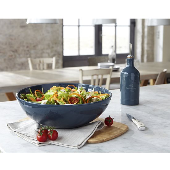 Bol salata, ceramica, 28cm/3,2L, Charcoal - Emile Henry