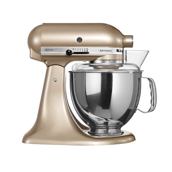 Mixer cu bol 4.8L, Artisan, Model 150, Golden Nectar - KitchenAid